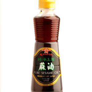 Aceite de ajonjolí Kadoya x 327 ml