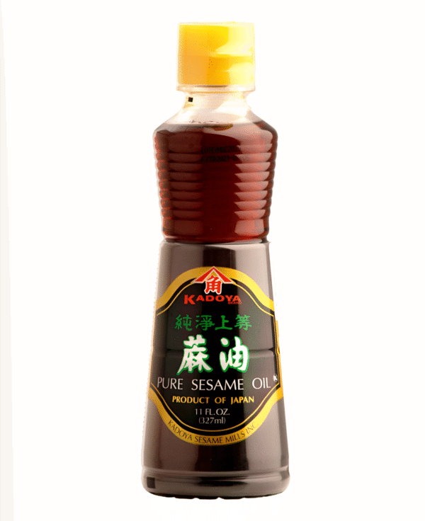 Aceite de ajonjolí Kadoya x 327 ml