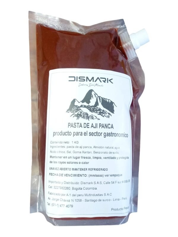 Ají panca en pasta x 1 Kg