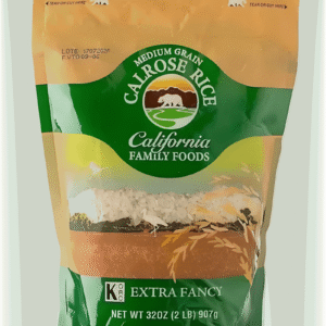 Arroz para sushi California grano medio x 908 Gr