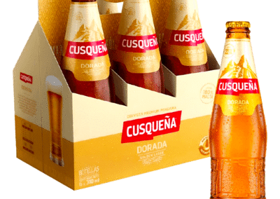 Cerveza Cusqueña Dorada sixpack x 330 ml
