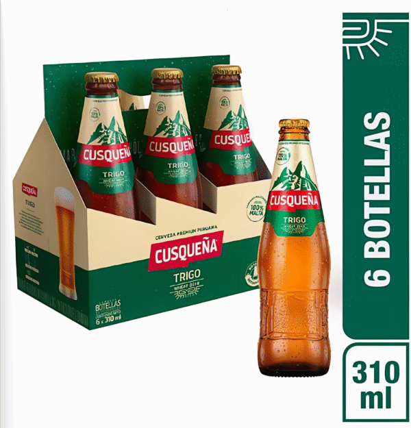 Cerveza Cusqueña Trigo sixpack x 310 ml