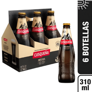 Cerveza Cusqueña Negra sixpack x 310 ml