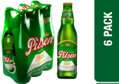 Cerveza Pilsen del callao sixpack x 305 ml