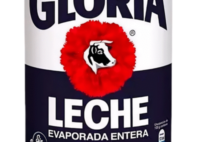 Leche Evaporada Gloria Lata x 390 Gr