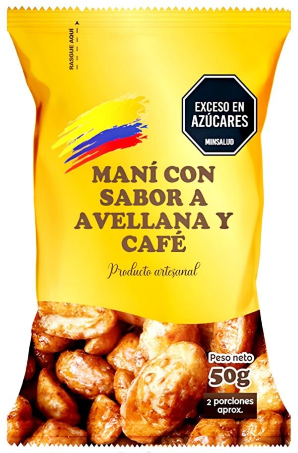 Mani de Cafe y Avellanas x 50 Gr