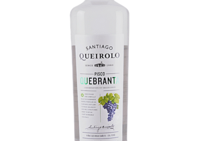 Pisco Santiago Queirolo puro quebranta x 750 ml