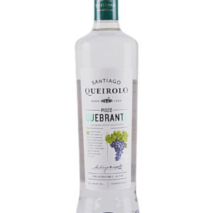 Pisco Santiago Queirolo puro quebranta x 750 ml