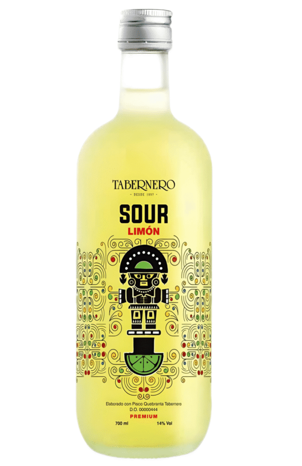 Pisco Tabernero Sour Limon x 700 ml