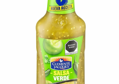 Salsa clemente Jacques verde x 370 gr