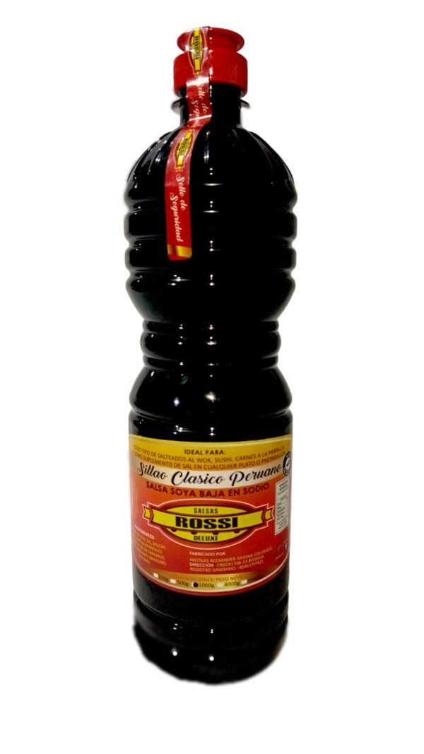 Salsa soya sillao peruano x 1 Lt