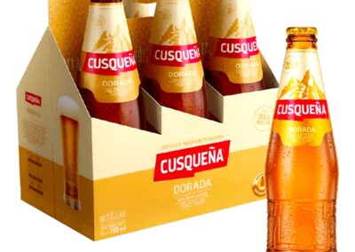 Cerveza Cusqueña Dorada sixpack x 330 ml