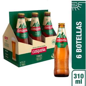 Cerveza Cusqueña Trigo sixpack x 310 ml