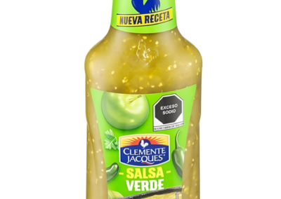 Salsa clemente Jacques verde x 370 gr