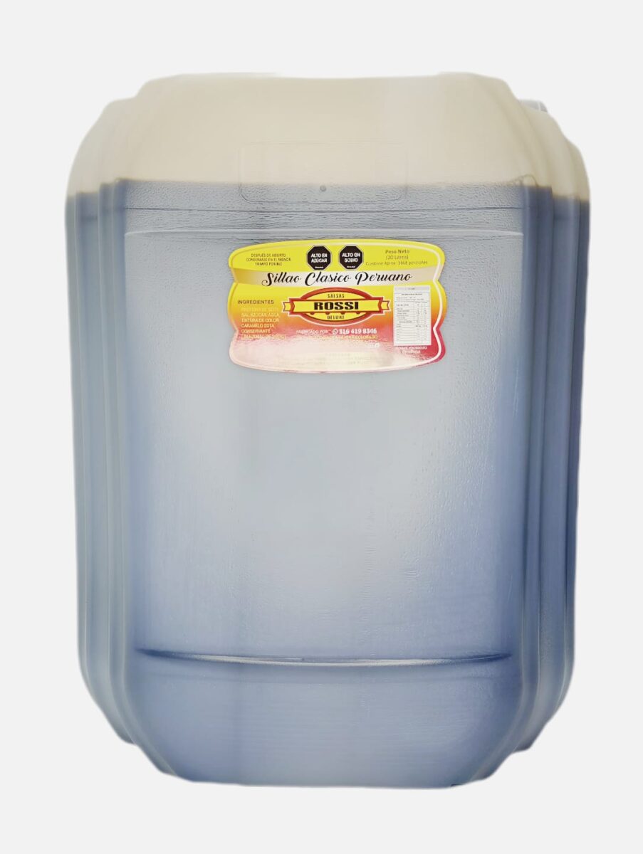 Salsa de soya sillao peruano x 20 Lt