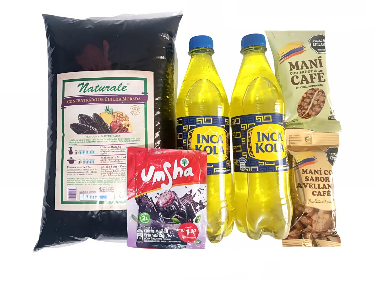 categorías refrescos y botanas