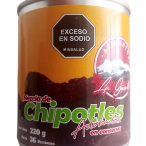 chile chipotles adobados x 220 gr